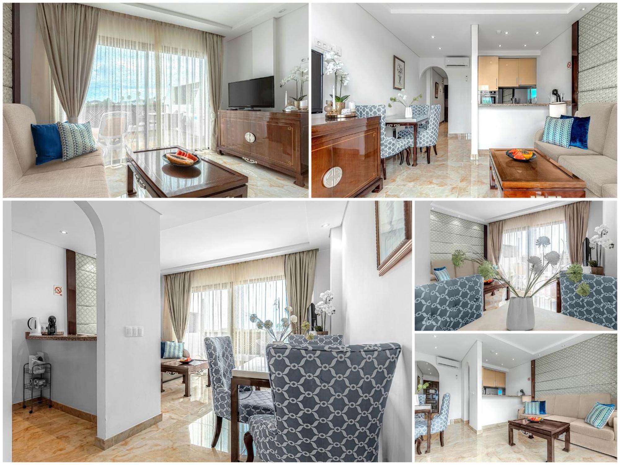 Ocean View Apartment In Albatros Golf Del Sur San Miguel de Abona Eksteriør billede