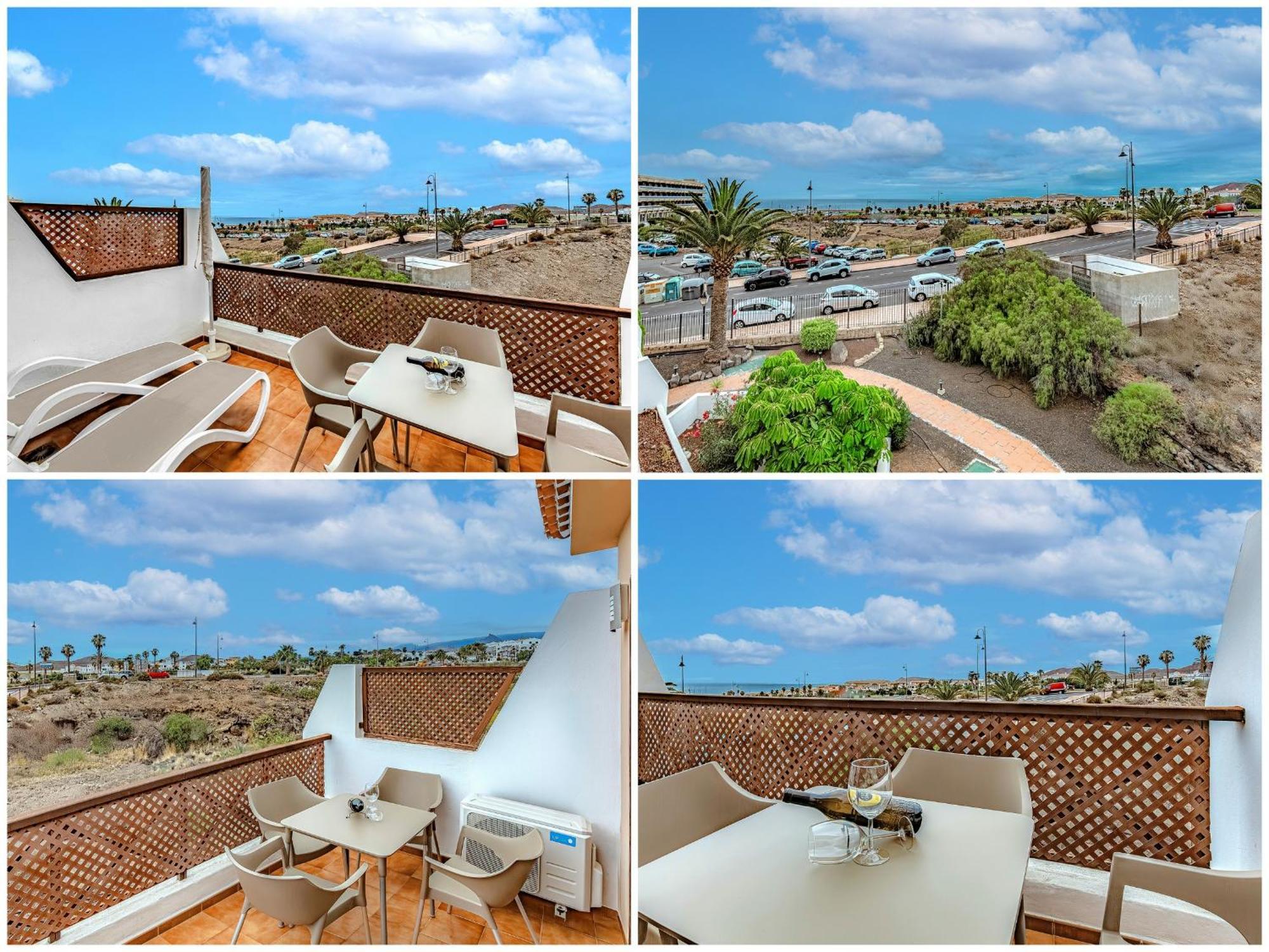 Ocean View Apartment In Albatros Golf Del Sur San Miguel de Abona Eksteriør billede