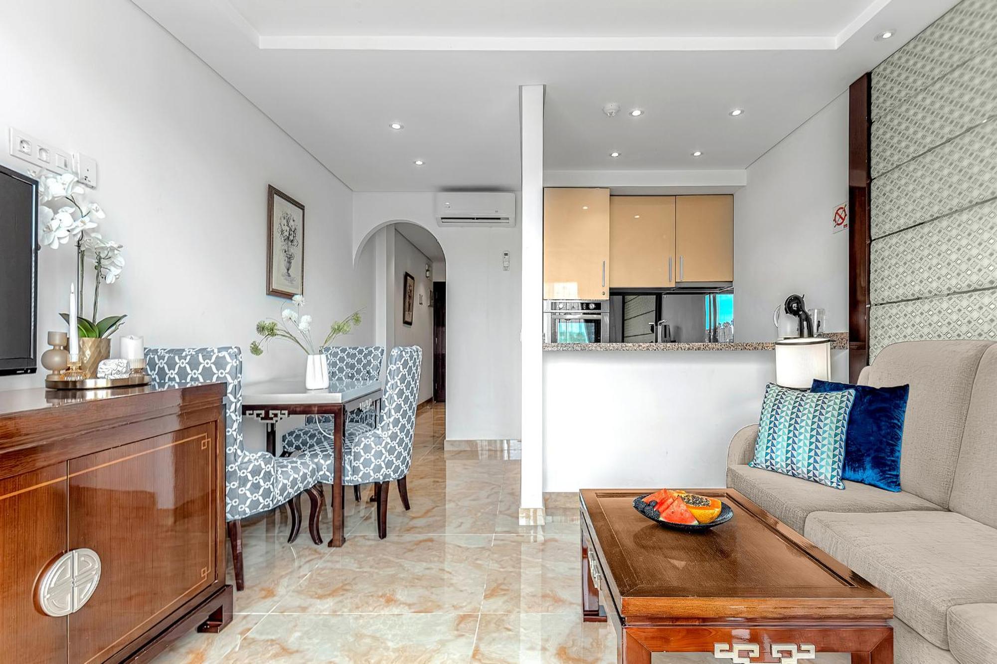 Ocean View Apartment In Albatros Golf Del Sur San Miguel de Abona Eksteriør billede